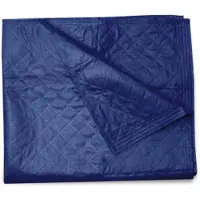 Zvg UNISAN Einmal-Patientendecken 12730-00 , 1 Karton = 54 Stück, 110 x 190 cm, 300 g, blau
