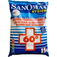 Rösch Desinfektionswaschmittel Sanomat Hygiene, Pulver, Vollwaschmittel, VAH/RKI gelistet, Sack, 15 kg
