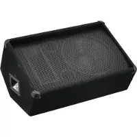 Omnitronic 11038011, Keilmonitor, 2-Wege, Schwarz, 300 W, 600 W, 8 Ohm