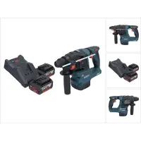Bosch GBH 18V-22 Professional Akku Bohrhammer 18 V 1,9 J SDS Plus Brushless + 2x Akku 4,0 Ah + Ladegerät