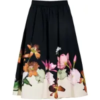 Desigual Trapezförmiger Rock Lindo 25SWFW18 Schwarz Regular Fit