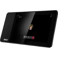 Lenovo ThinkSmart View, Rechteck, Schwarz, 20,3 cm (8"), 1200 x 800 Pixel, 5 MP, 10 W