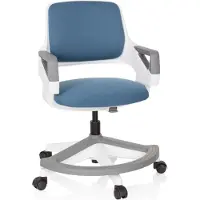 Hjh OFFICE KID FLEX - Kinderdrehstuhl Blaugrau