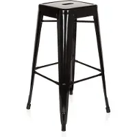 Hjh OFFICE VANTAGGIO HIGH - Barstuhl Schwarz