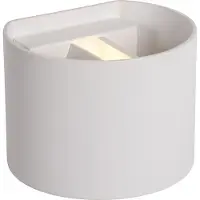 Lucide Wandlampe Xio, dimmbar, weiß / opal, für Wohn- / Esszimmer, Aluminium, Modern, LED Wandleuchte, Wandlampe Innen