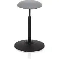Hjh OFFICE BALANCE SIT - Arbeitsstuhl Arbeitshocker Grau