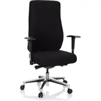 Hjh OFFICE FORCOM - Profi Bürostuhl Schwarz