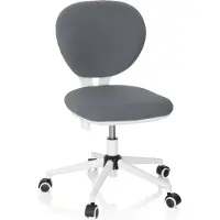 Hjh OFFICE KID VIVO - Kinderdrehstuhl Grau