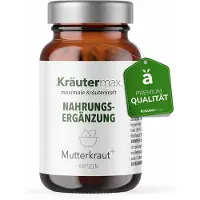 Kräuter Max Kräutermax Mutterkraut plus Ingwer, Magnesium, B2, B6 Kapseln 60 St