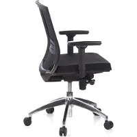 Hjh OFFICE PORTO PRO - Profi Bürostuhl Schwarz