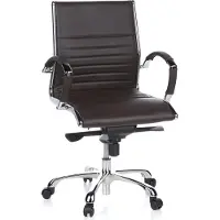 Hjh OFFICE PARMA 10 - Profi Chefsessel Braun