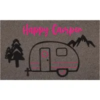 Wecon Home Fussmatten Happy Camper