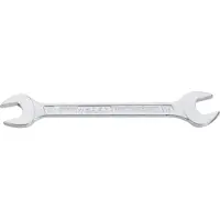 Hazet Doppelmaulschlüssel 450N, SW 17 x 19 mm, Länge 220,9 mm, CV-Stahl, Sechskant