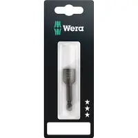 Wera 869/4 M SB, 1 Stück(e), Hexagonal, 25,4 / 4 mm (1 / 4"), Schwarz, ISO 1173-F, 50 mm