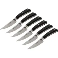 Laguiole Steakmesser Set 6-tlg. BISTRONOMY schwarz