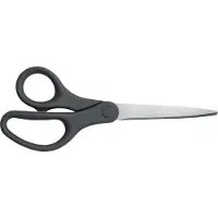 Leitz Schere Titanium 5422, ergonomischer Griff, für Links-/Rechtshänder geeignet, L 205 mm, titanbeschichteter Stahl/Kunststoff, dunkelgrau