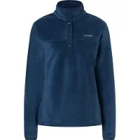 Columbia Benton Springs Ii Snap Fleece Mit Halbem Reißverschluss Blau S Frau Blau S