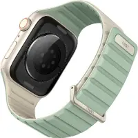 Uniq pasek Revix Evo Apple Watch Series 1/2/3/4/5/6/7/8/9/SE/SE2 38/40/41mm Reversible Magnetic mięt