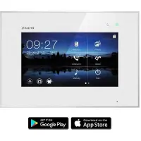 Balter EVO Wifi Rev. II 7" Videostation Touchscreen Monitor 2-Draht BUS Interkom Weiss