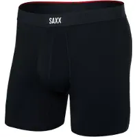 Saxx Vibe Xtra Soft Comfort Boxer Brief FLY black (BLK) M