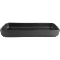 Eva Solo Nordic Kitchen Servierteller Schwarz 12x24 cm