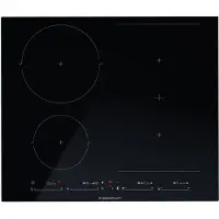 Kuppersbusch KI6550.0SR, Schwarz, Integriert, 60 cm, Zonen-Induktionskochfeld, Glaskeramik, 4 Zone(n)
