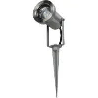 Heitronic 35919 PEKING Gartenstrahler GU10 20 W Edelstahl