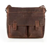 Sattlers & Co. Messenger Bag The Standardo Vinur khaki - 30