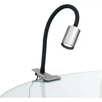 Orion Str 10489 satin LEDKlemmstrahler 3000K 5W
