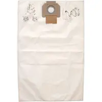 Mirka 8999100211, Staubbeutel, Schwarz, Weiß, Fleece, DE 1230/1242