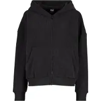 Urban Classics Jacquard Velvet Oversized Reißverschlusspullover