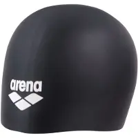 Arena Badekappe Long Hair Cap Unisex Black White