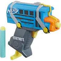 Nerf Fortnite TS MicroShots Blaster 13 cm weiß/rot
