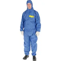 Magni Einwegoverall Typ 5/6, blau, Chemieschutz, CoverBase Gr XXL