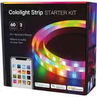 COLOLIGHT CL167S6, Intelligenter Leuchtstreifen, WLAN, Weiß, Integrierte LED, Kunststoff, Silikon, Nicht austauschbare(s) Leuchtmittel