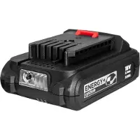 Graphite E+ Kit: Trimmer 18V + 2ah Akku + Ladegerät, Akku-Rasentrimmer Drehzahl 9000 U/min, Schnittbreite 254 mm, Stiellängenverstellung 1,1-1,4 m