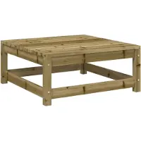 vidaXL Gartenhocker 70x70x30 cm Kiefernholz Imprägniert