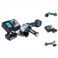 Makita DGA 513 RT1 Akku Winkelschleifer 18 V 125 mm Brushless + 1x Akku 5,0 Ah + Ladegerät