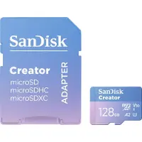 SanDisk Creator, 1 TB, MicroSDXC, Klasse 10, UHS-I, 190 MB/s, 130 MB/s