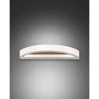 FABAS LUCE LED Wandleuchte Cordoba 32x115mm 12W Warmweiß Weiß