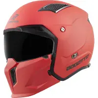 Bogotto Radic 22.06 Matt Rot Helm Größe XS