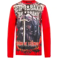 Cipo & Baxx Sweatshirts in RED | Gr.: XL