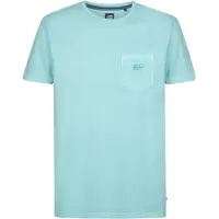 Petrol Industries T-Shirt Key Melange Aqua