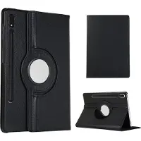 Cazy Hülle Kompatibel mit Samsung Galaxy Tab S9+ / S9 FE+ - 360 Grad Rotation Tablet Case mit Stand -