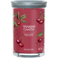 Yankee candle Schwarze Becherkerze Cherry Signature - 567,0g