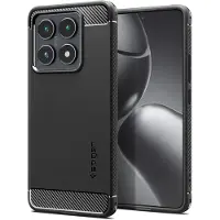 Spigen Xiaomi 14T Hülle - Silikon - - Backcover/Soft Case - Schwarz