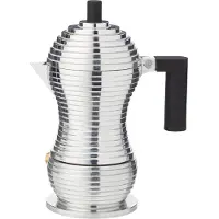 Alessi Perkolator Pulcina Black 1 Tasse