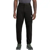Jack Wolfskin - Hikeout Zip Away Pants - Trekkinghose Gr 46 - Regular schwarz