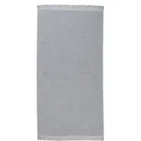 Vt wonen Handtuch Groove Antraciet Katoen (70 x 140 cm)