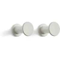 HAY - Bolt Haken - 2er-Set (Hellgrau)